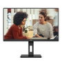 AOC Monitor 24E3QAF 23.8" Full HD IPS 100Hz Ergonómico Ajustable en Altura con Altavoces, Flicker-Free y Low Blue Light - Negro